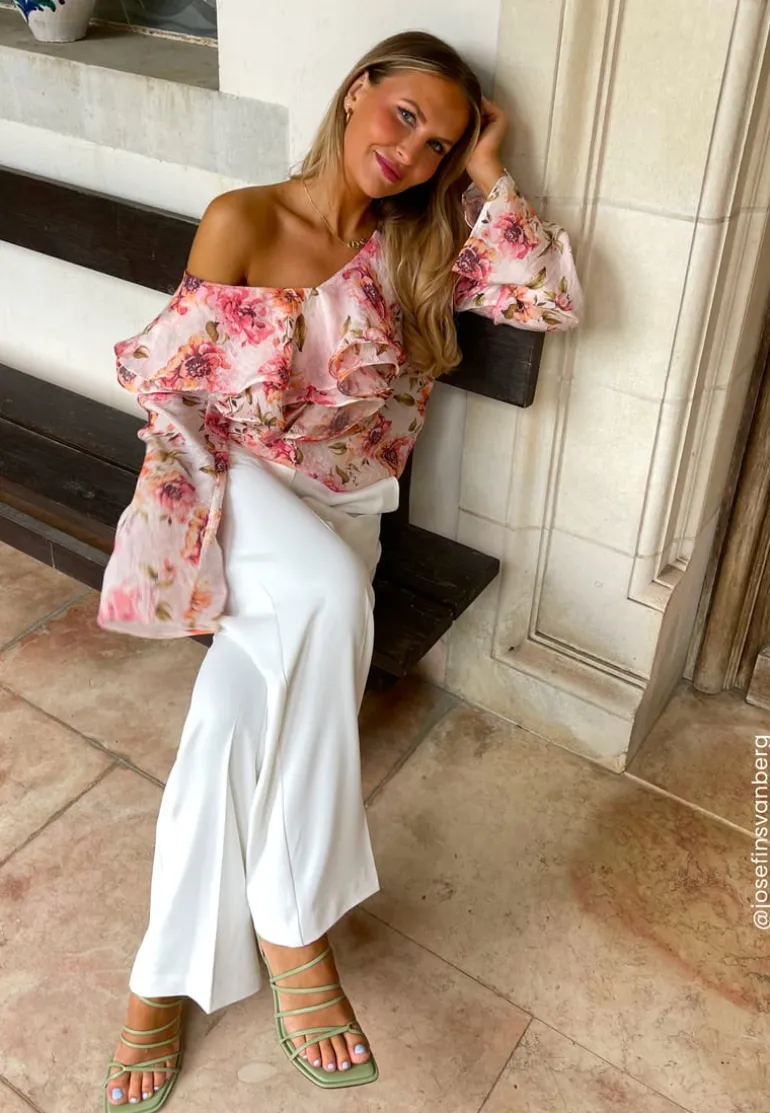 High Waist Wide Suit Pants