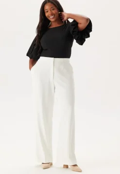 High Waist Wide Suit Pants