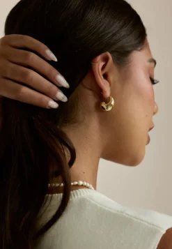 Intent Earrings Gold-plated