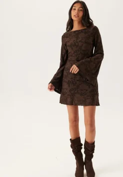 Jacquard Stretch Short Dress