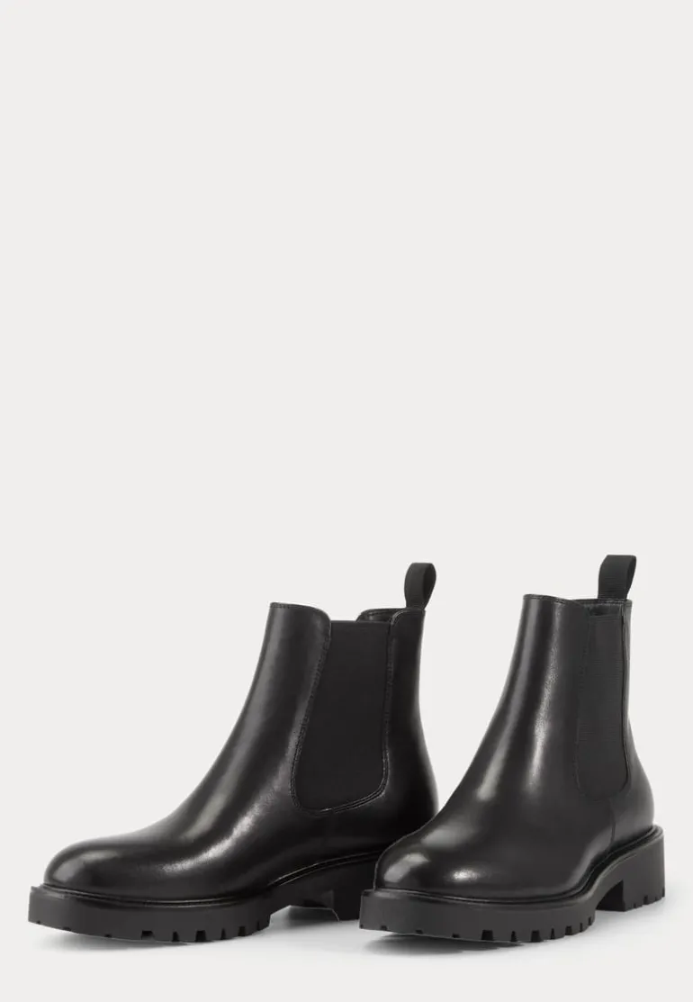 Kenova Chunky Leather Boots