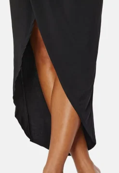 Kimono Sleeve Rouch Dress