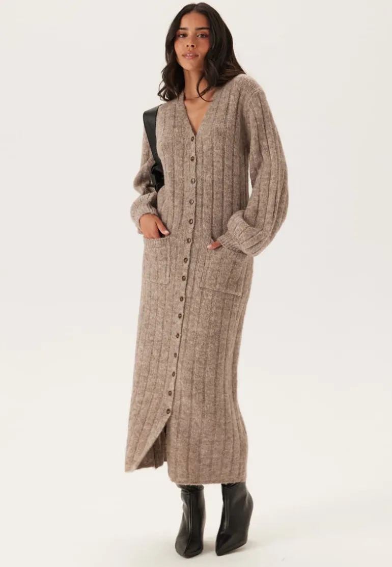 Knitted Cardigan Dress