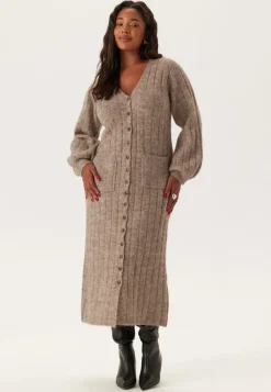 Knitted Cardigan Dress
