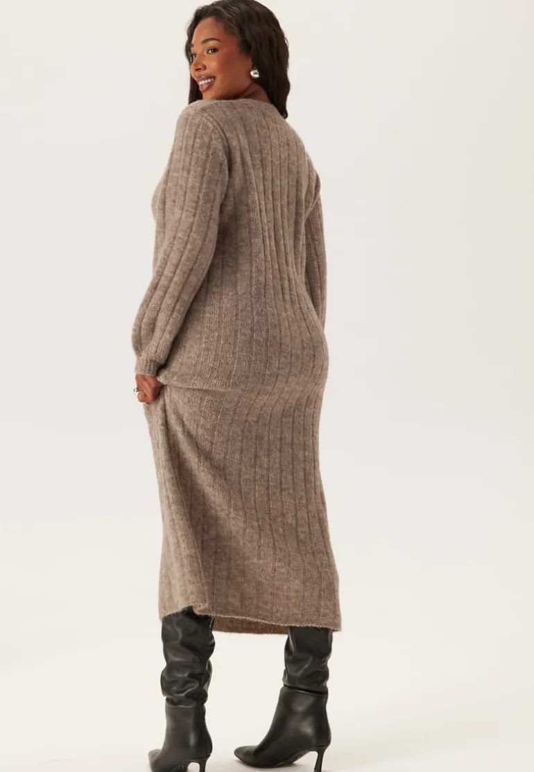 Knitted Cardigan Dress