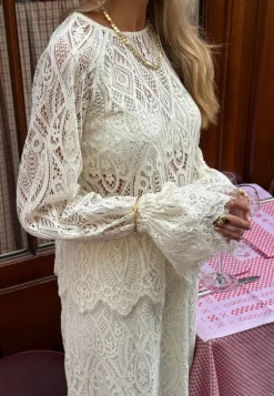 Lace Bow Blouse