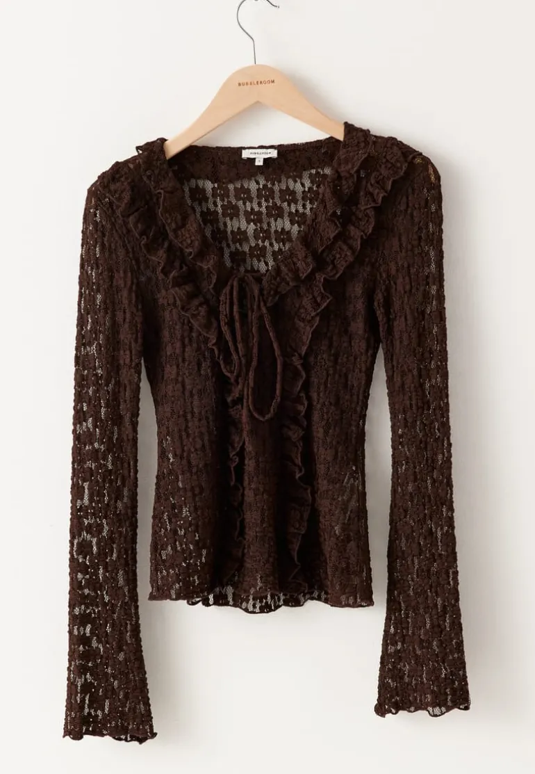 Lace Frill Top