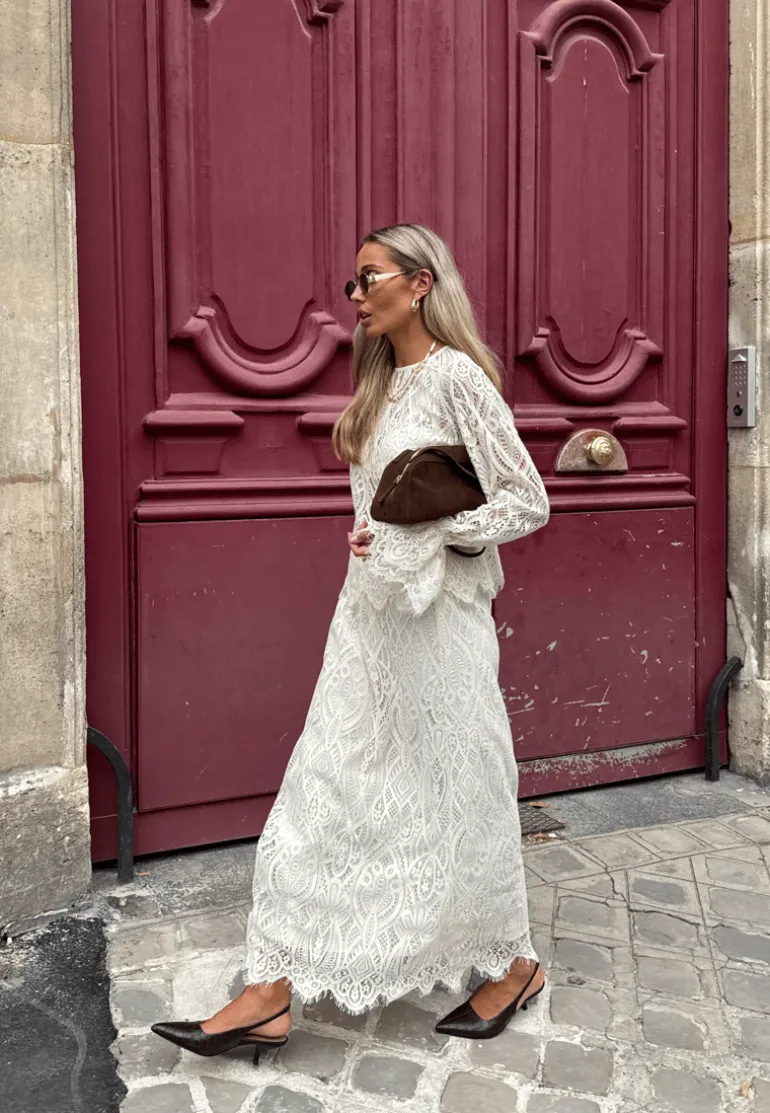 Lace Maxi Skirt