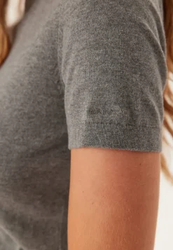 Light Knit Ss C-neck