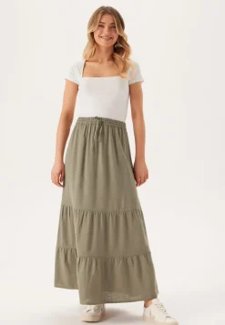 Linen Maxi Skirt