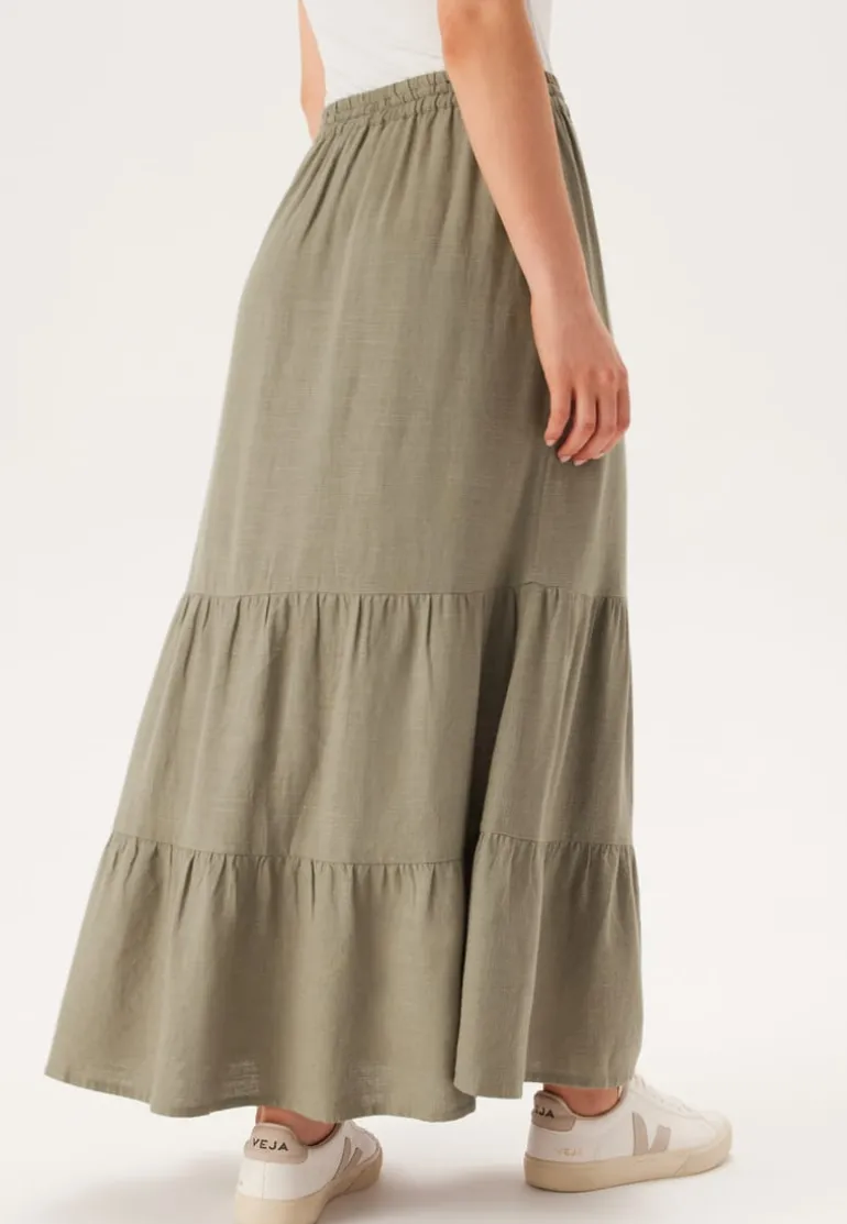 Linen Maxi Skirt