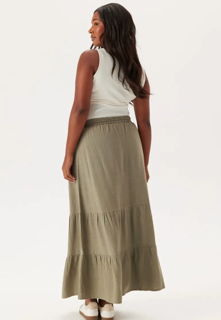 Linen Maxi Skirt