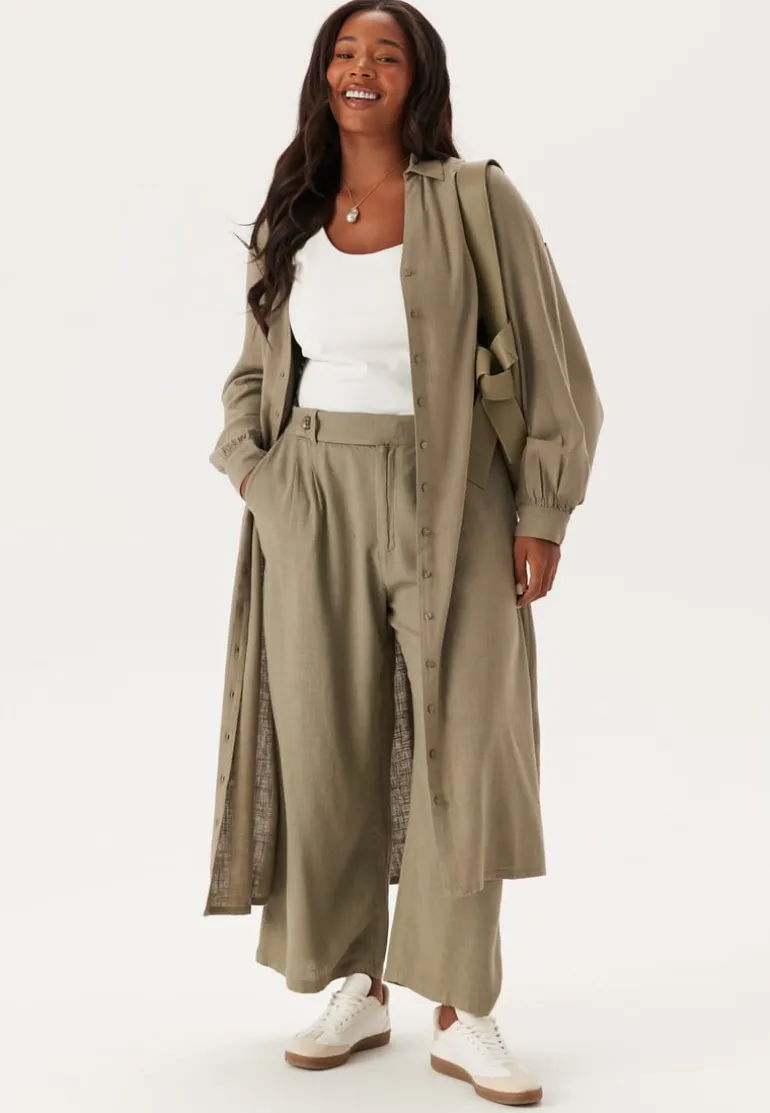 Linen Shirt Dress