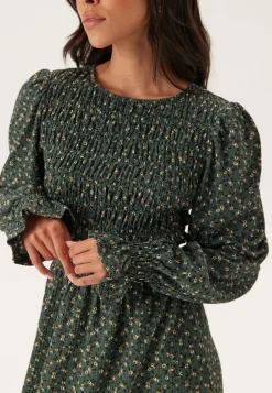 Long Sleeve Smock Dress