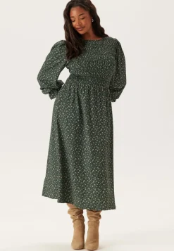 Long Sleeve Smock Dress