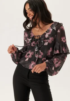 Mesh Frill Top
