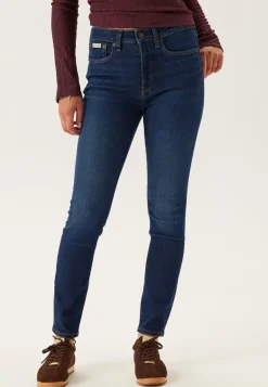 Mid Rise Skinny Blue Orbit