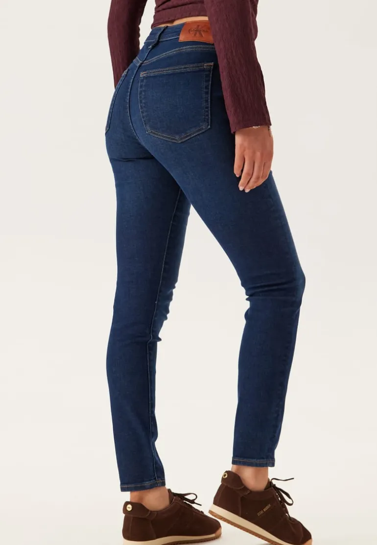 Mid Rise Skinny Blue Orbit