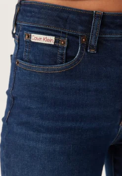 Mid Rise Skinny Blue Orbit