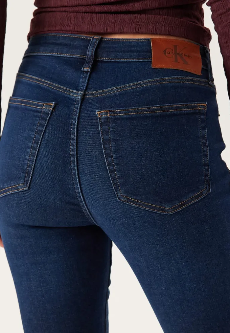 Mid Rise Skinny Blue Orbit