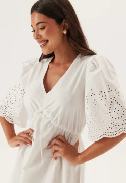 Midi Broderie Anglaise Dress