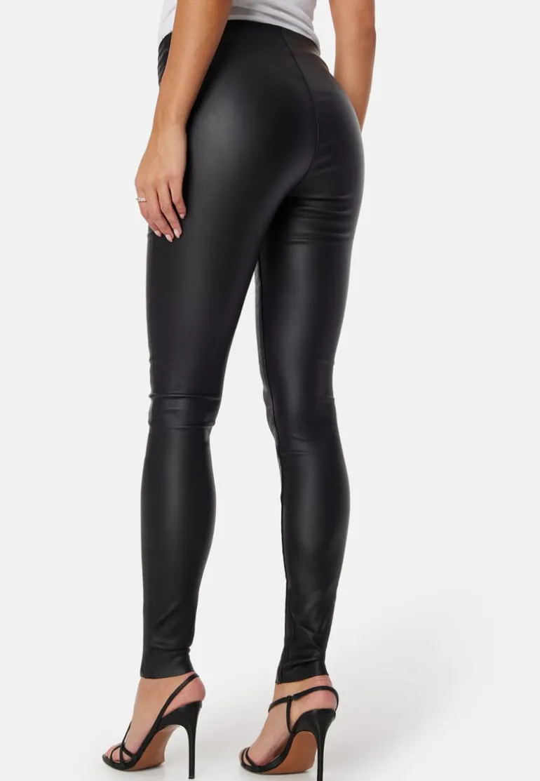 Objbelle Coated Leggings