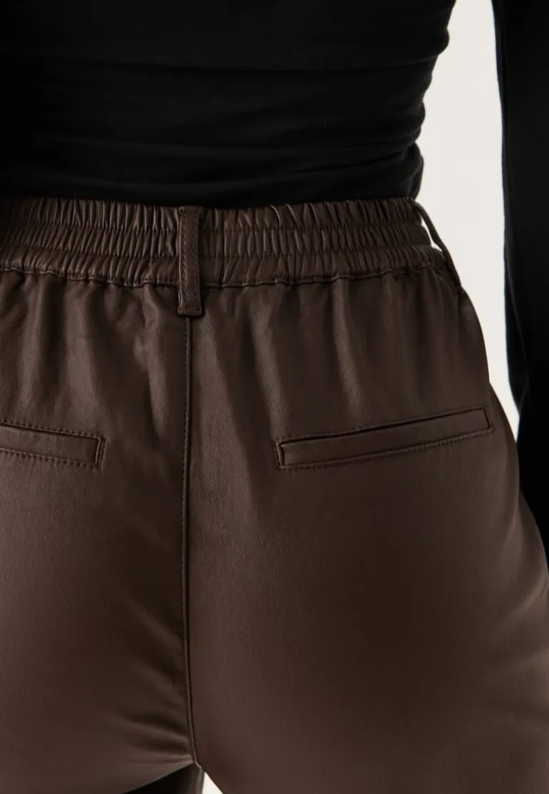 Objbelle Lisa Coated Pant Noos