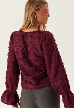 Objdaria Re L/S O-NECK TOP O-