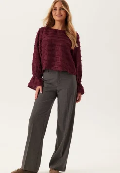 Objdaria Re L/S O-NECK TOP O-