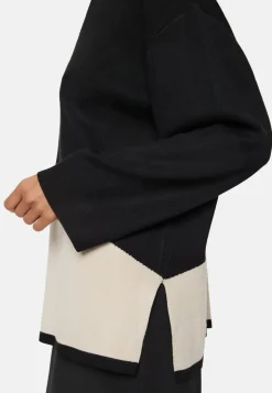 Objester Block L/S Knit Pullover