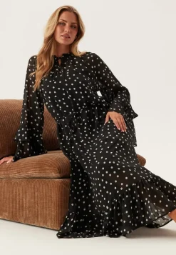 Objgina L/S RE LONG DRESS RE L