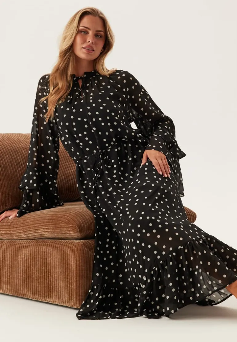 Objgina L/S RE LONG DRESS RE L