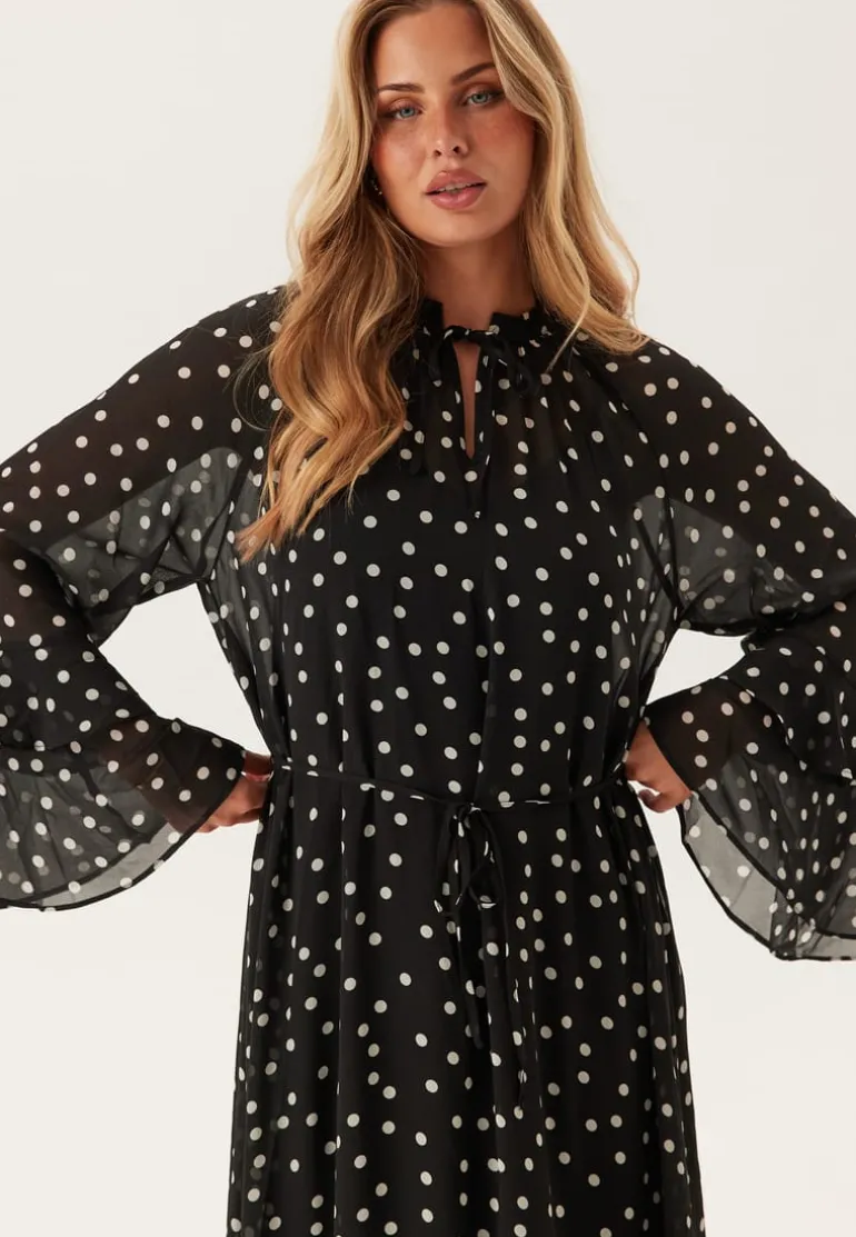 Objgina L/S RE LONG DRESS RE L