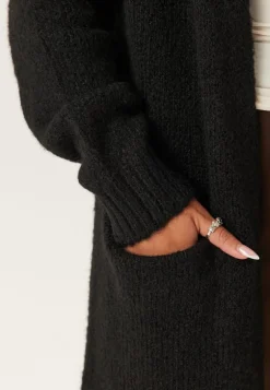 Objmilu Ls Lo Long Knit Cardig