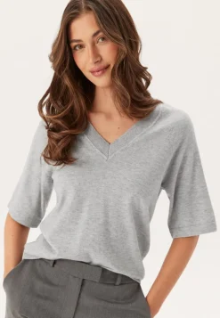 Objthess 2/4 LO V-NECK KNIT