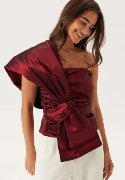 One Shoulder Bow Top