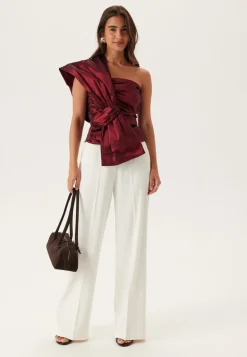 One Shoulder Bow Top