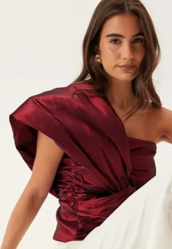 One Shoulder Bow Top