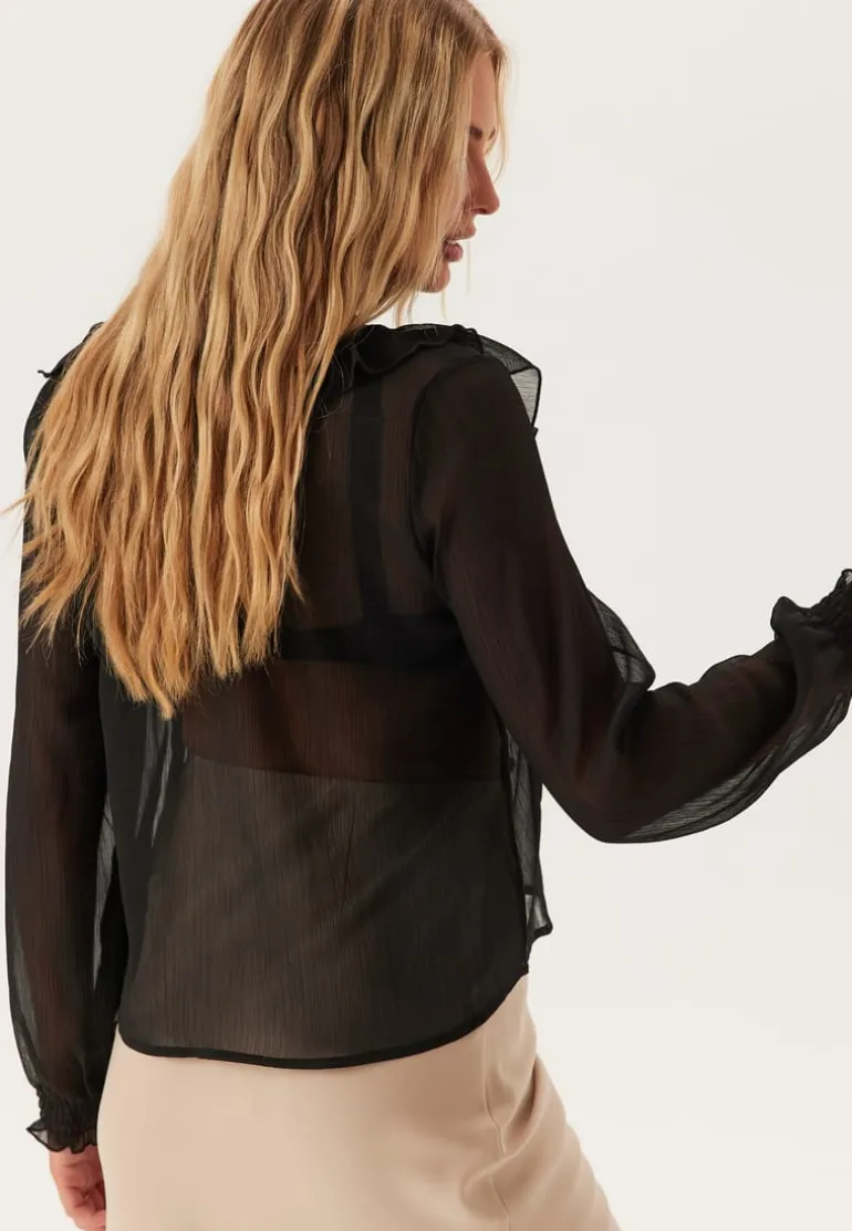 Onlanina Life Ls Ruffel V-neck