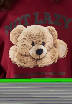 Onlbila L/S BEAR O-NECK SWT