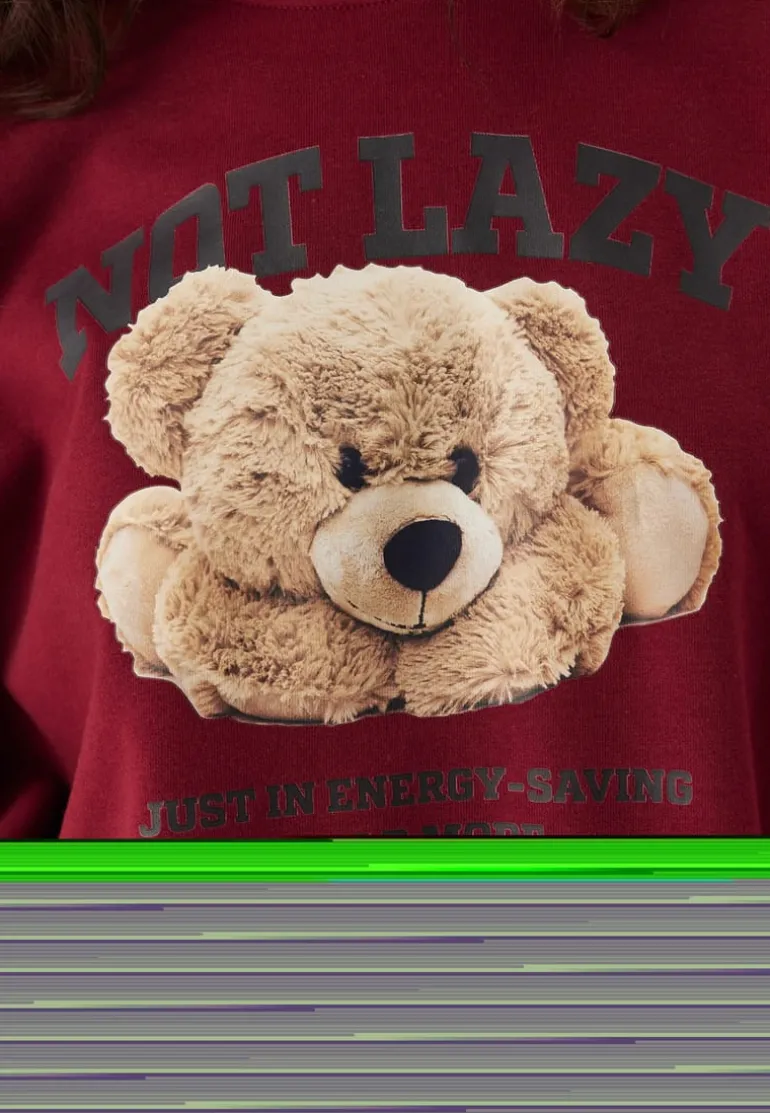 Onlbila L/S BEAR O-NECK SWT