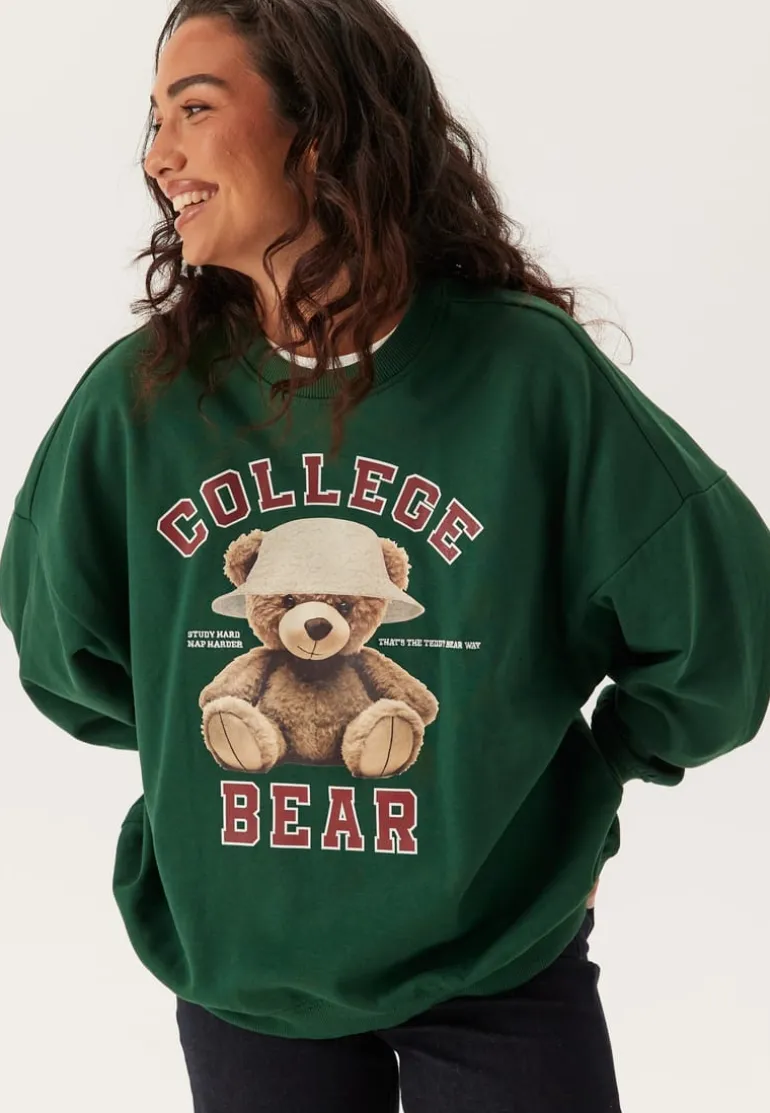Onlbila L/S BEAR O-NECK SWT