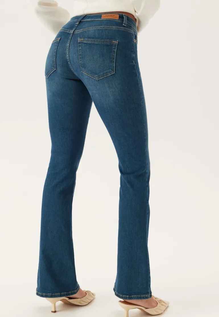 Onlblush Mid Flared Dnm Rea260