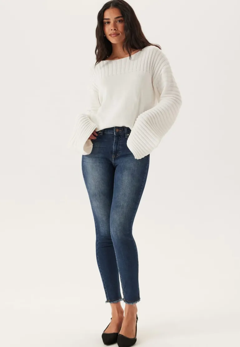 Onlblush Mid Sk Ank Rw Dnm Rea