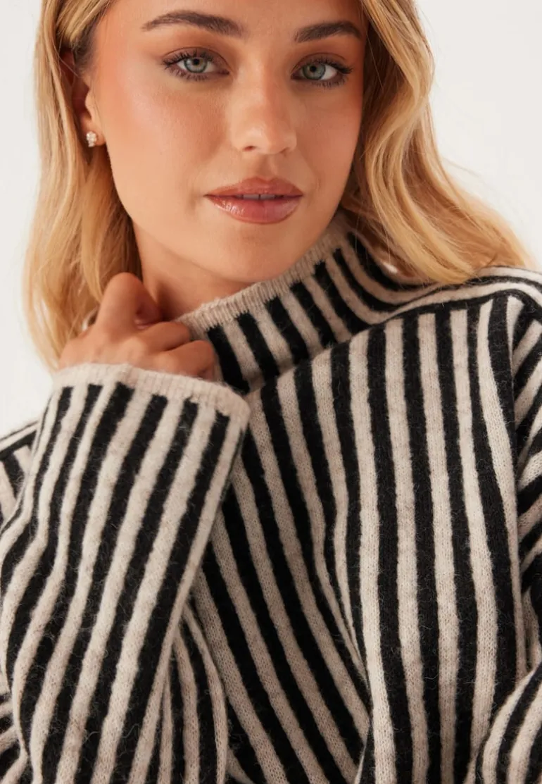 Onlgro Life Ls Stripe High Nec