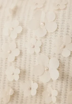 Onlhua Life Ls Flower Detail O-neck Knit