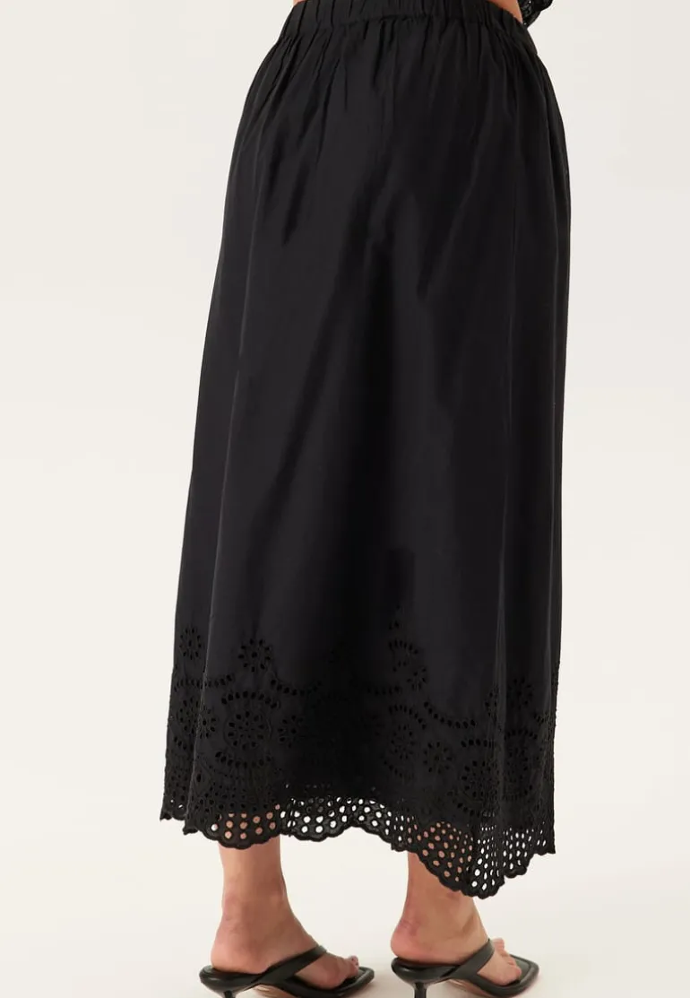 Onllou Life Emb Long Skirt