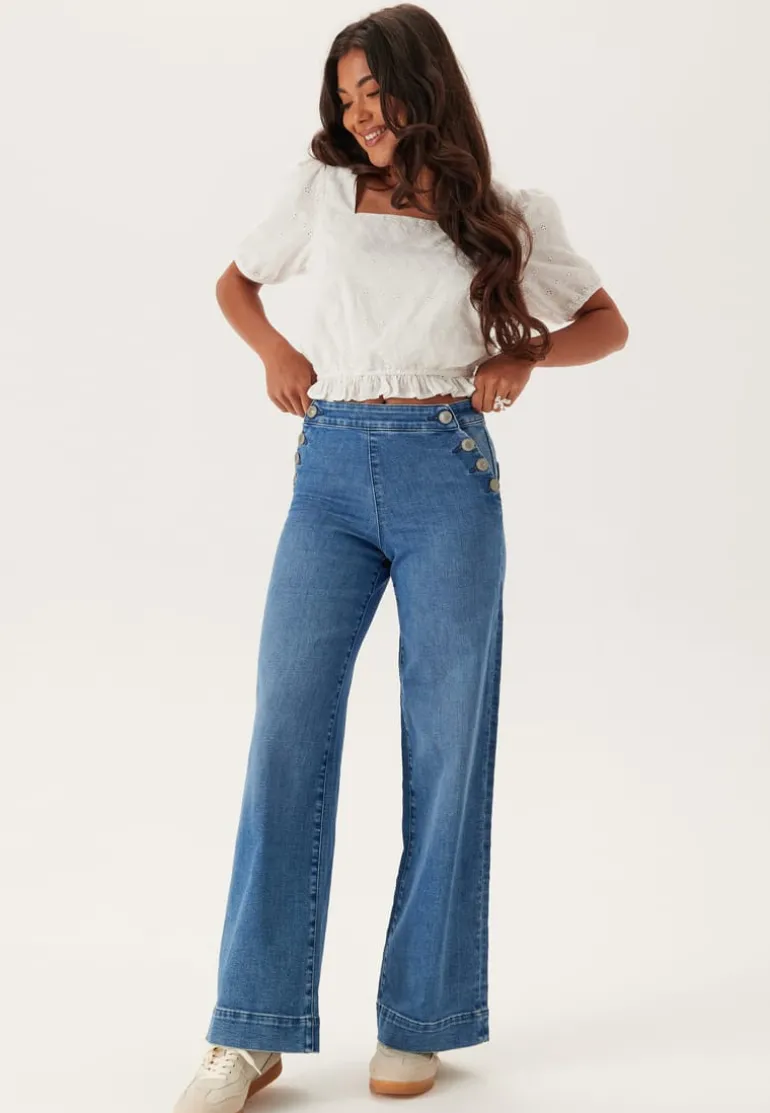Onlmadison Hw Button Wide Dnm