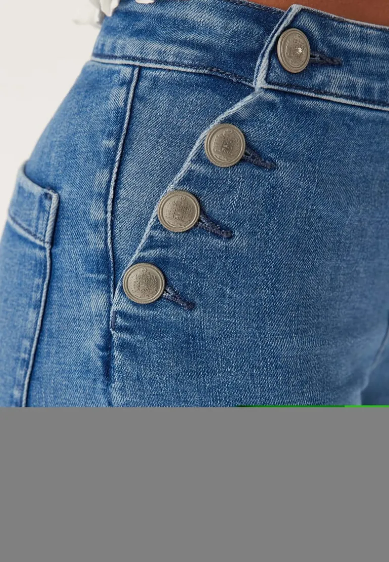 Onlmadison Hw Button Wide Dnm
