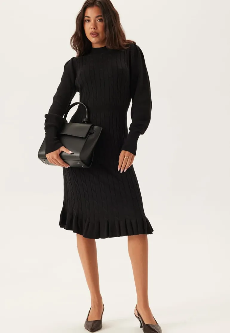 Onlnadia Ls Cable Dress Cs Knt